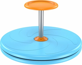 Spinner-X Seated Spinner Sensory Toy, Sit Spinner Sit and Spin Bigger Size and Durable Material for Kids- Ages 3 and up (Blue) by BARNEY KAITE BS…