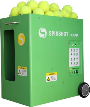 Spinshot-Player Tennis Ball Machine (Best Seller Ball Machine in the World)