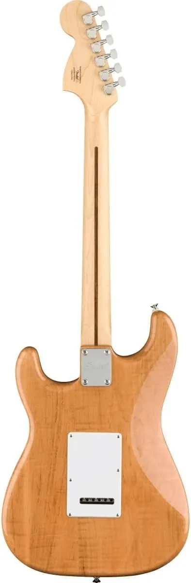 Squier Affinity Series FSR Stratocaster Electric Guitar, Natural, Laurel Fingerboard