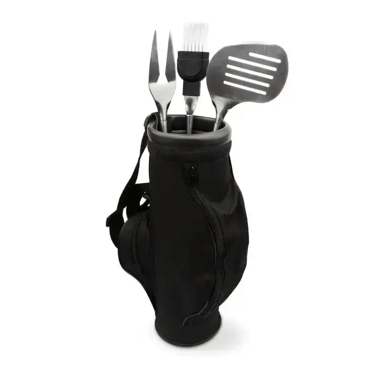 Stainless Steel Golf Club BBQ Tools Grill Set