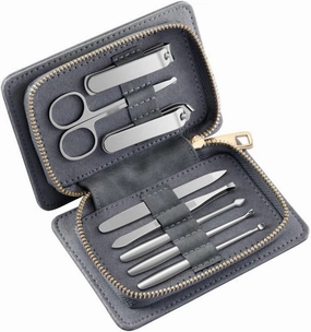 Stainless Steel Nail Clippers Full Set of Nail Clippers 8 Piece Manicure Tool Set
