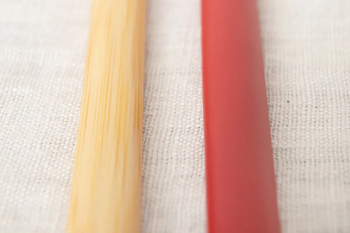 Stir stick [ Natural, Red ] / Mōsō bamboo / Ōita-JPN 211126