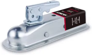 Straight Trailer Coupler 2" Ball 2" Channel Width 3500 LBSTrailer Tongue Coupler