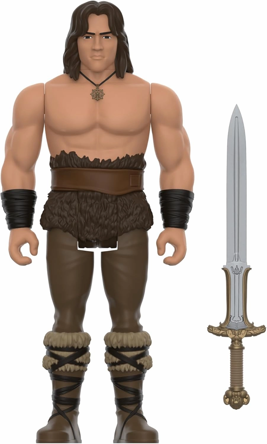 Super7 Conan The Barbarian Resurrected - 3.75" Conan Action Figure with Accessory Classic Movie Collectibles and Retro Toys