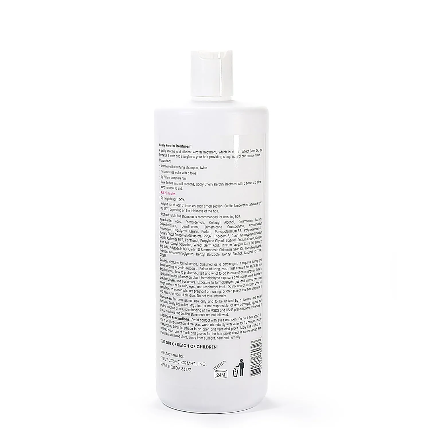 Superior Brazilian Keratin Treatment Straightening & Smoothing System Hair Straightening Therapy 100% Straight Hair (16.0 fl oz)