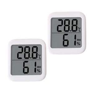 Superior Quality Digital Thermohygrometer Accurate Temperature and Humidity Gauge for Home Baby Room