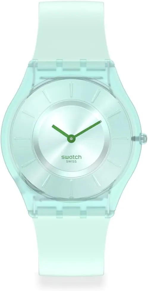 Swatch Skin Classic BIOSOURCED Sweet Mint Quartz Watch
