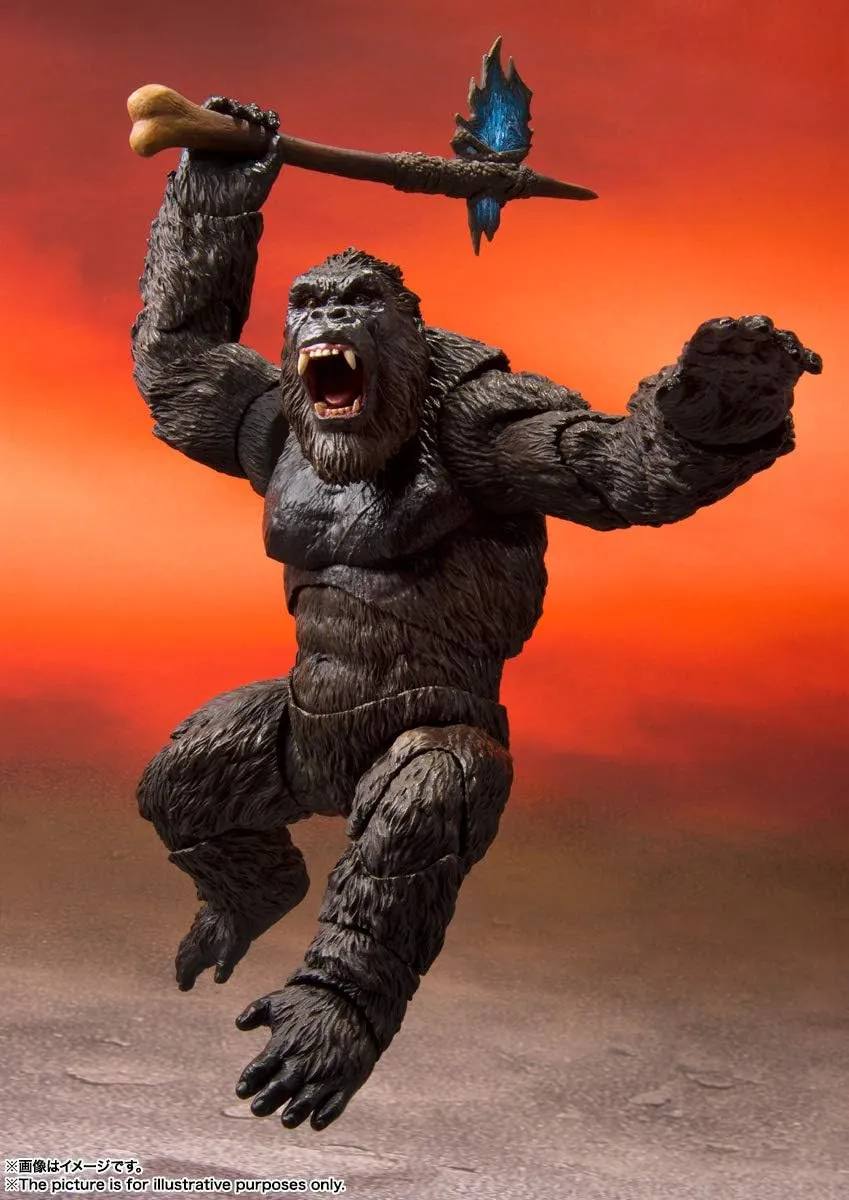 TAMASHII NATIONS - Godzilla VS. Kong - Kong (2021), Bandai Spirits S.H.MonsterArts Action Figure