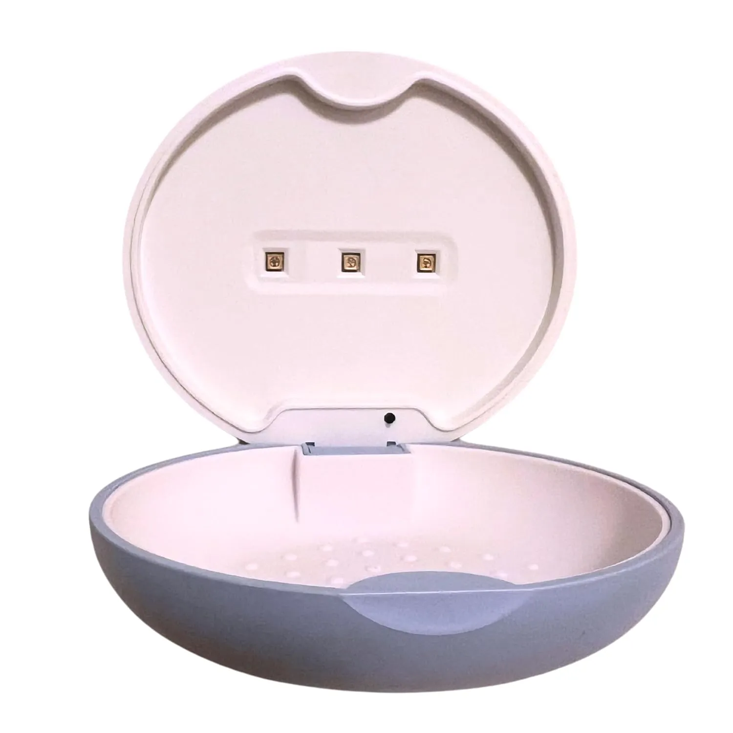 Tare&co UVC Ultraviolet Retainer Case Compatible with Invisalign, Mouth Guard Case, Dental Braces Case Slim Battery Powered, Aligner (Periwinkle)