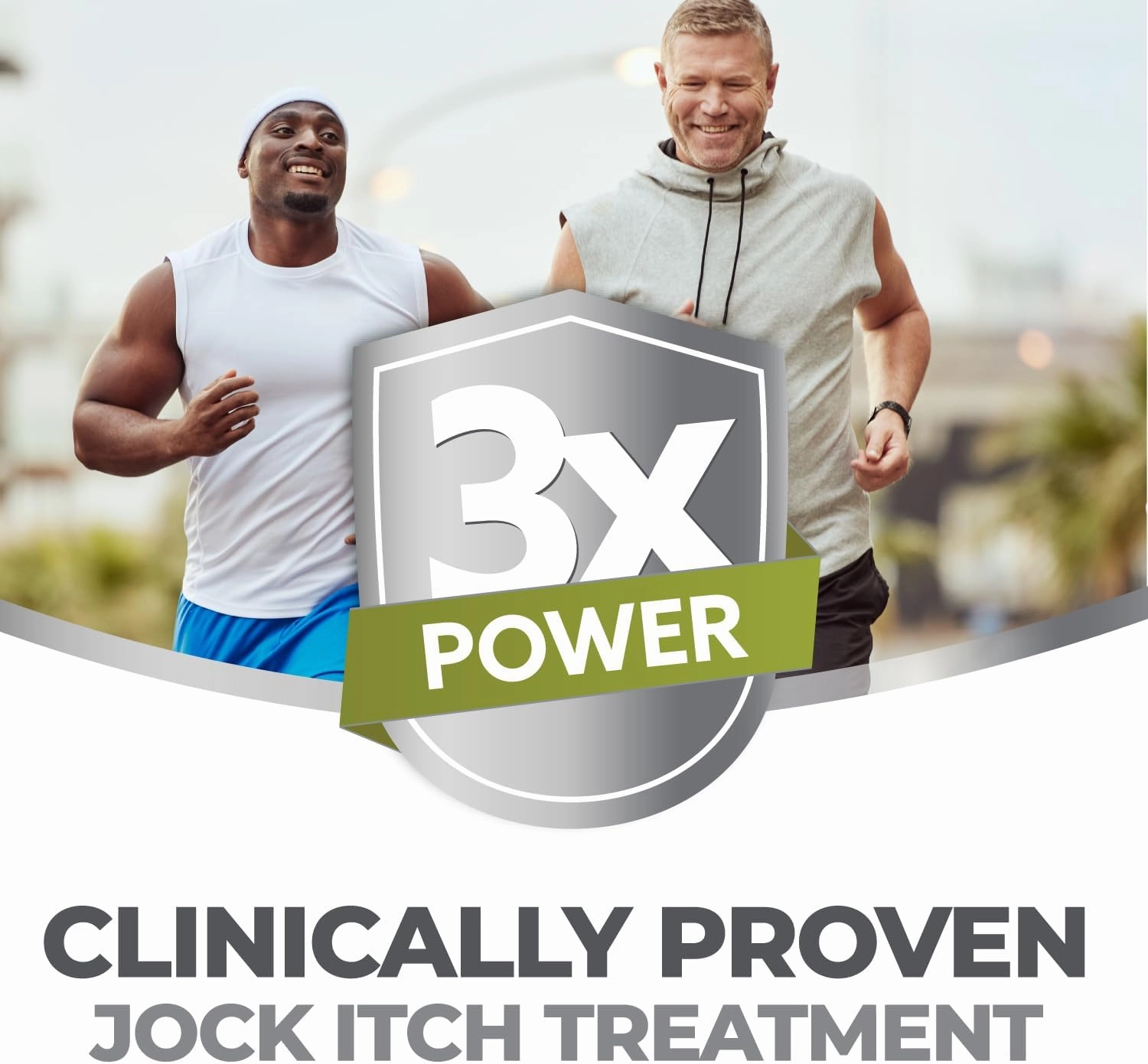 terrasil Jock Itch Antifungal Treatment Extra Strength -Clinically Proven Clotrimazole for Effective Jock Itch Treatment, All-Natural Soothing Care & Fast Relief of Jock Itch (50g)