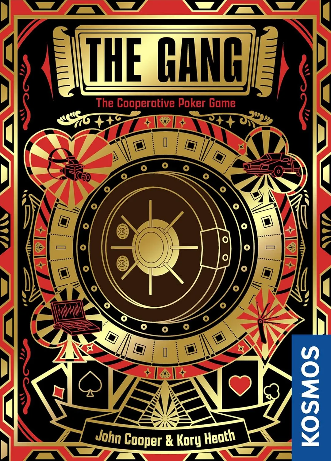 Thames & Kosmos The Gang | Co-operative Poker | Family Game | Game Night | Strategy Game | Ages 10 