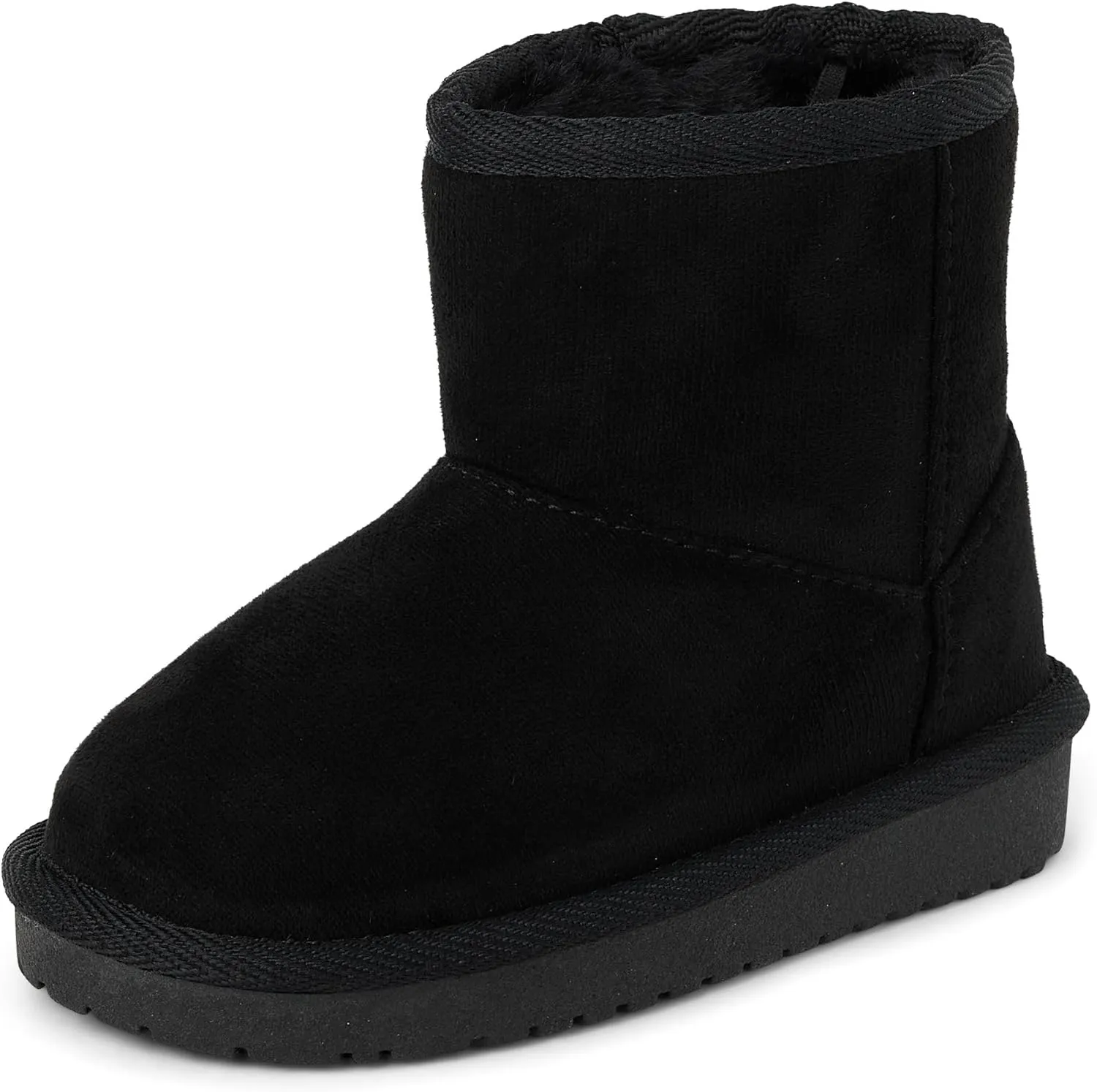 The Children's Place Baby Girls' Classic Ankle Boot, Faux Fur Lined