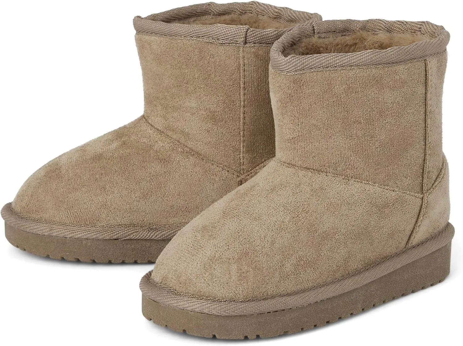 The Children's Place Baby Girls' Classic Ankle Boot, Faux Fur Lined