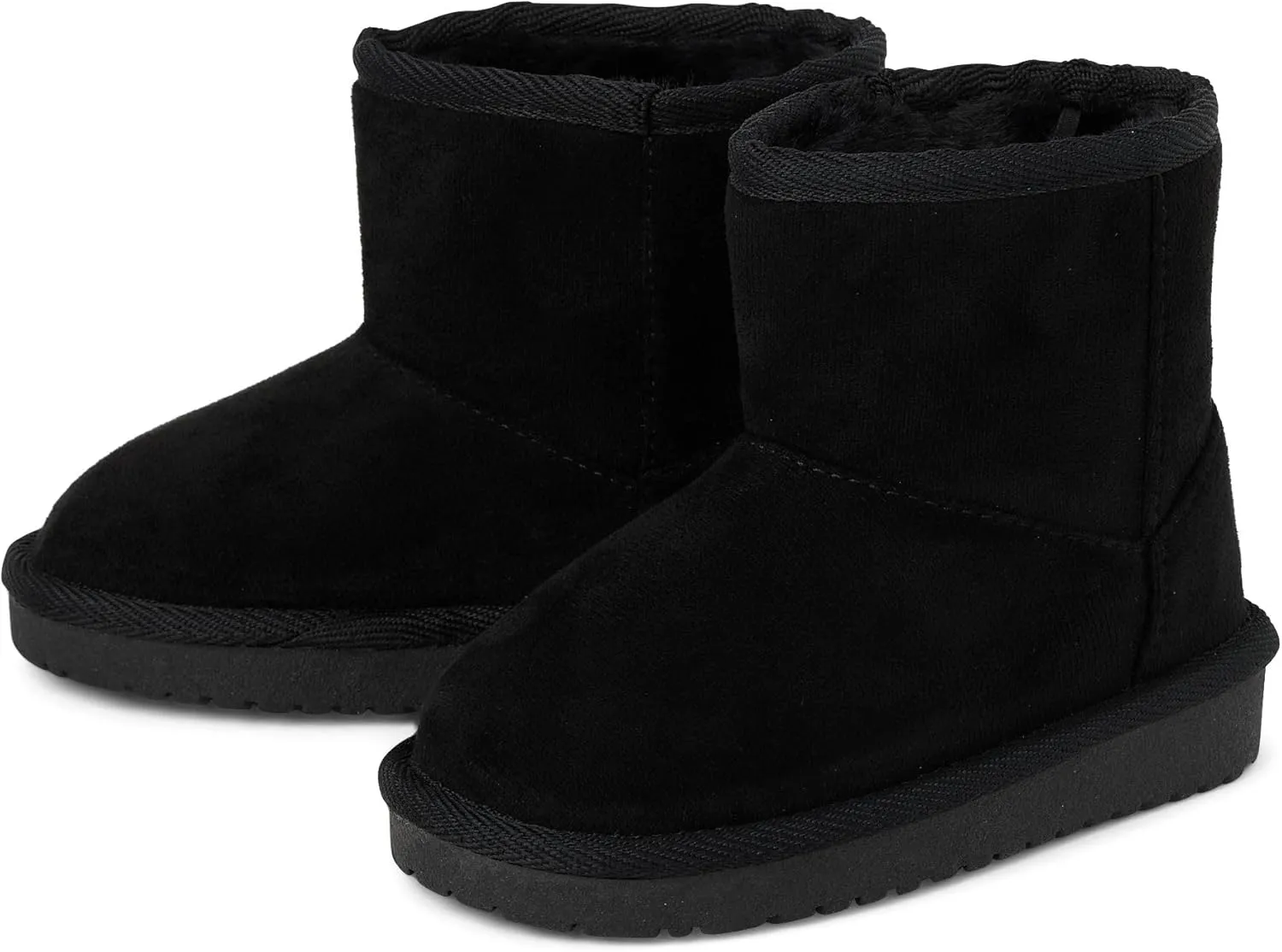 The Children's Place Baby Girls' Classic Ankle Boot, Faux Fur Lined