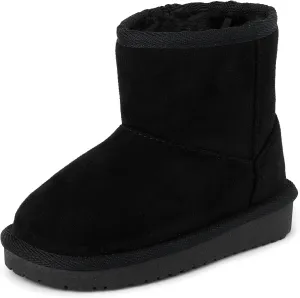 The Children's Place Baby Girls' Classic Ankle Boot, Faux Fur Lined