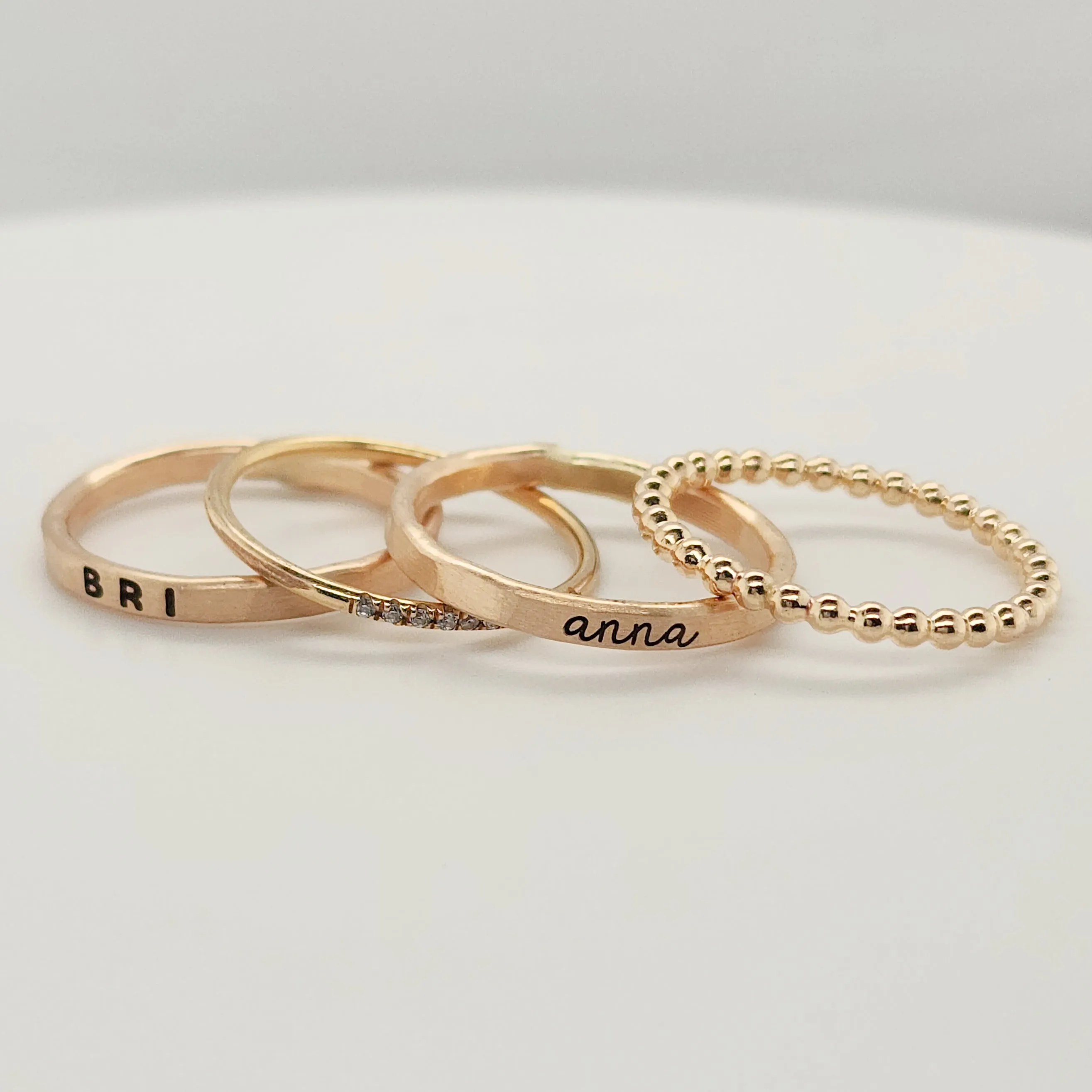 The Layla Stacking Ring Set