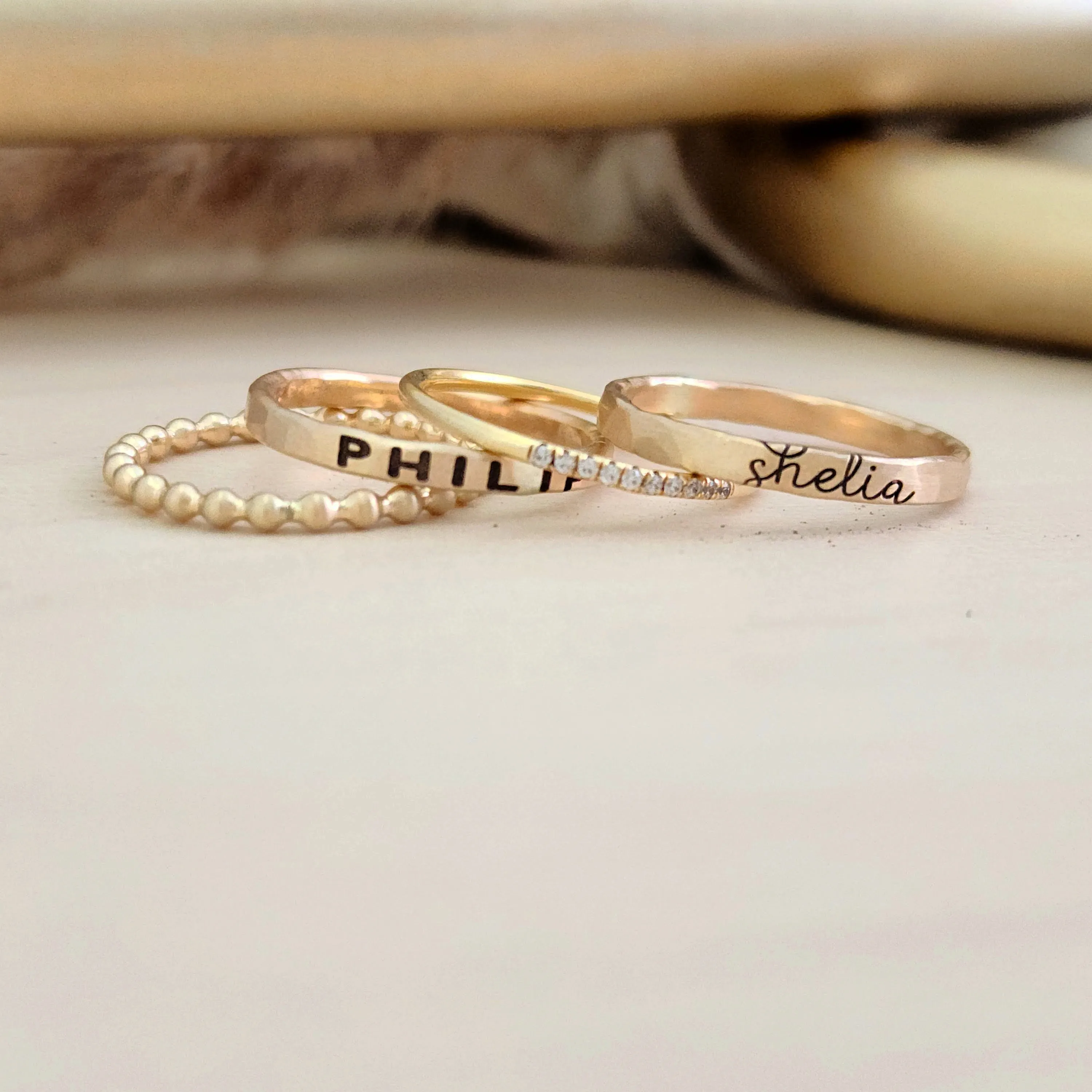 The Layla Stacking Ring Set