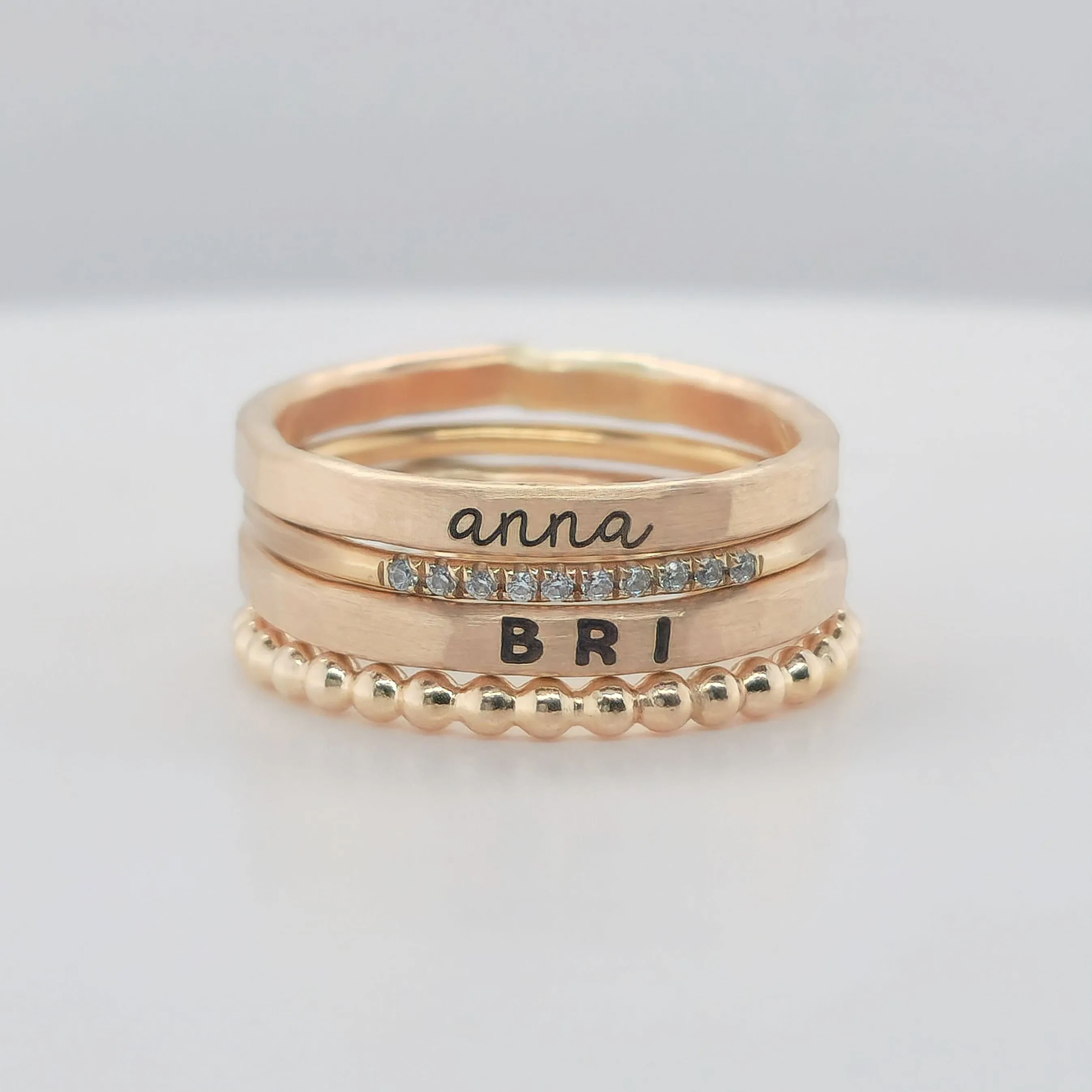 The Layla Stacking Ring Set