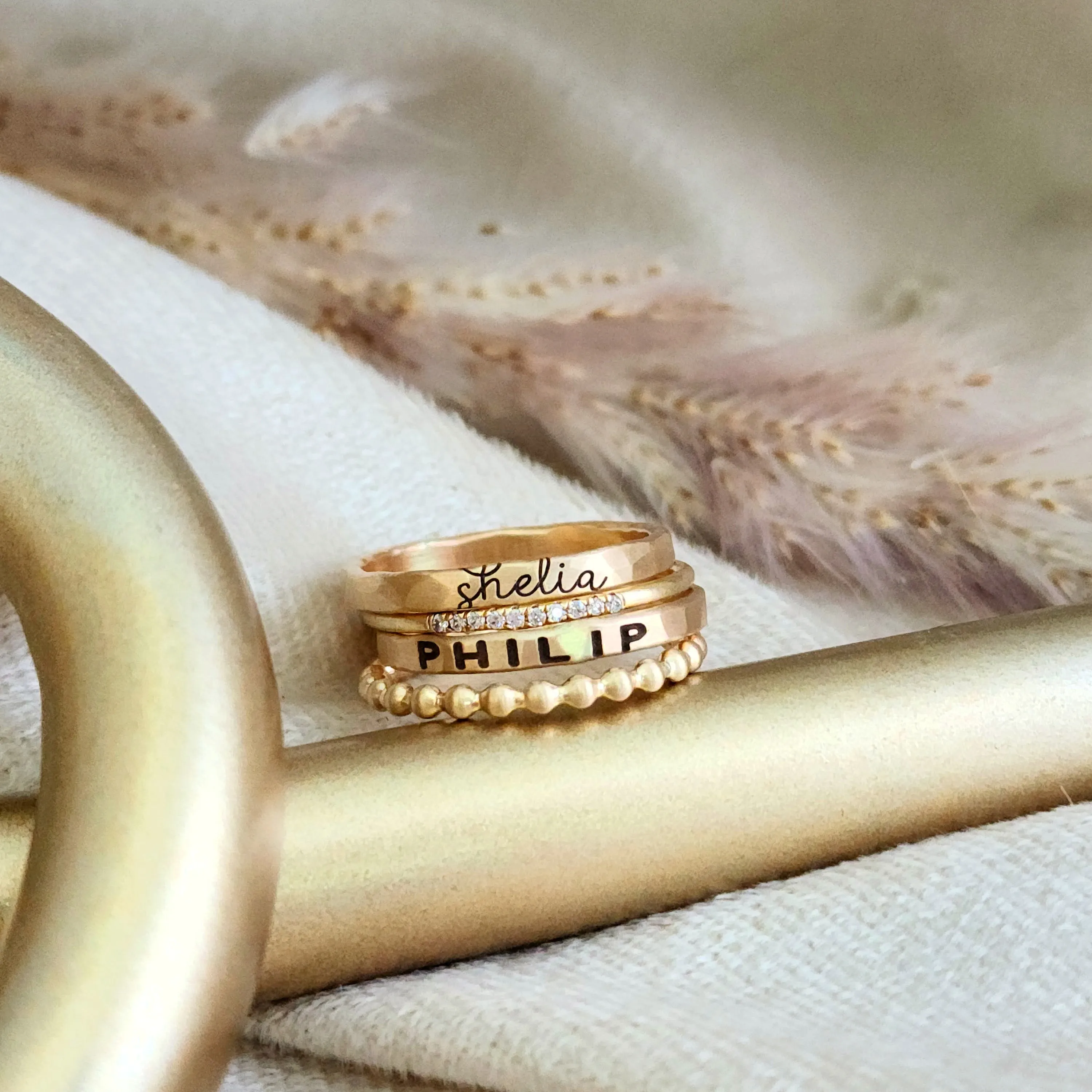 The Layla Stacking Ring Set