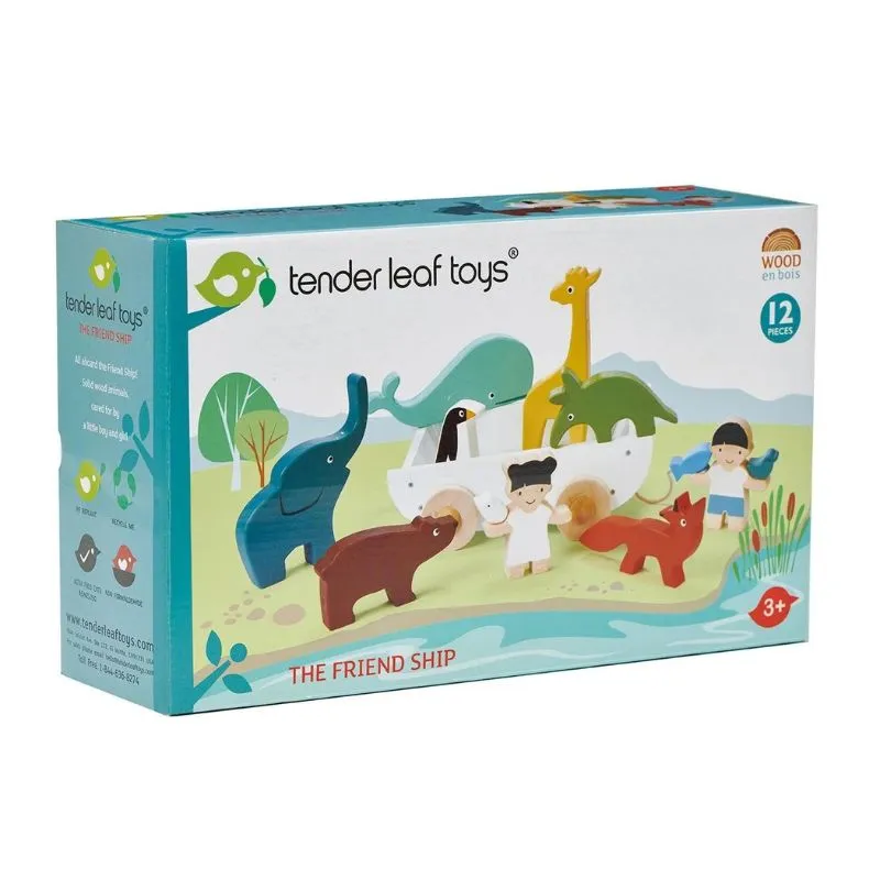 The Wooden Friend Ship Set