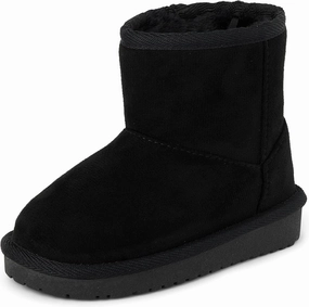 The Children's Place Baby Girls' Classic Ankle Boot, Faux Fur Lined
