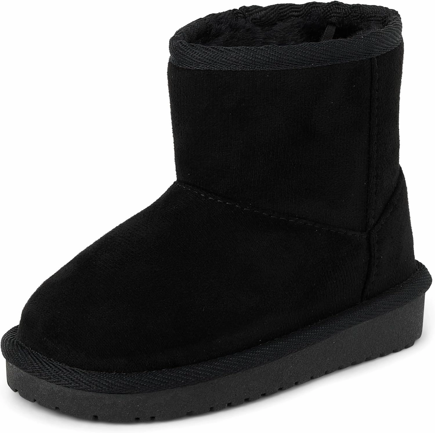 The Children's Place Baby Girls' Classic Ankle Boot, Faux Fur Lined