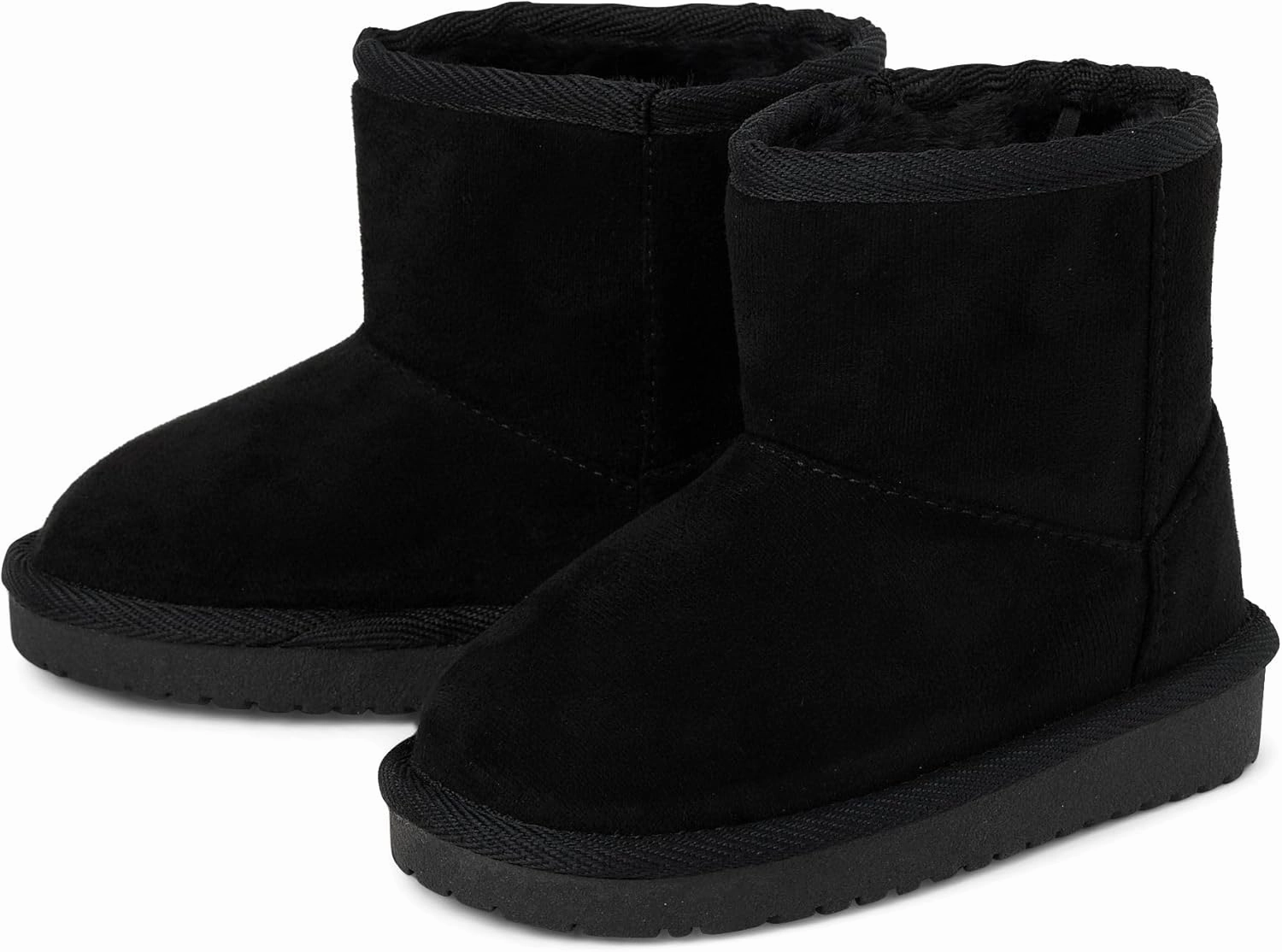 The Children's Place Baby Girls' Classic Ankle Boot, Faux Fur Lined