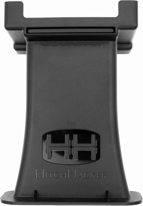 The HitchHacker - Bike Rack and Cargo Carrier Installation Device for Recessed 2" Tow Hitch Receivers, Black with Magnetic Connection