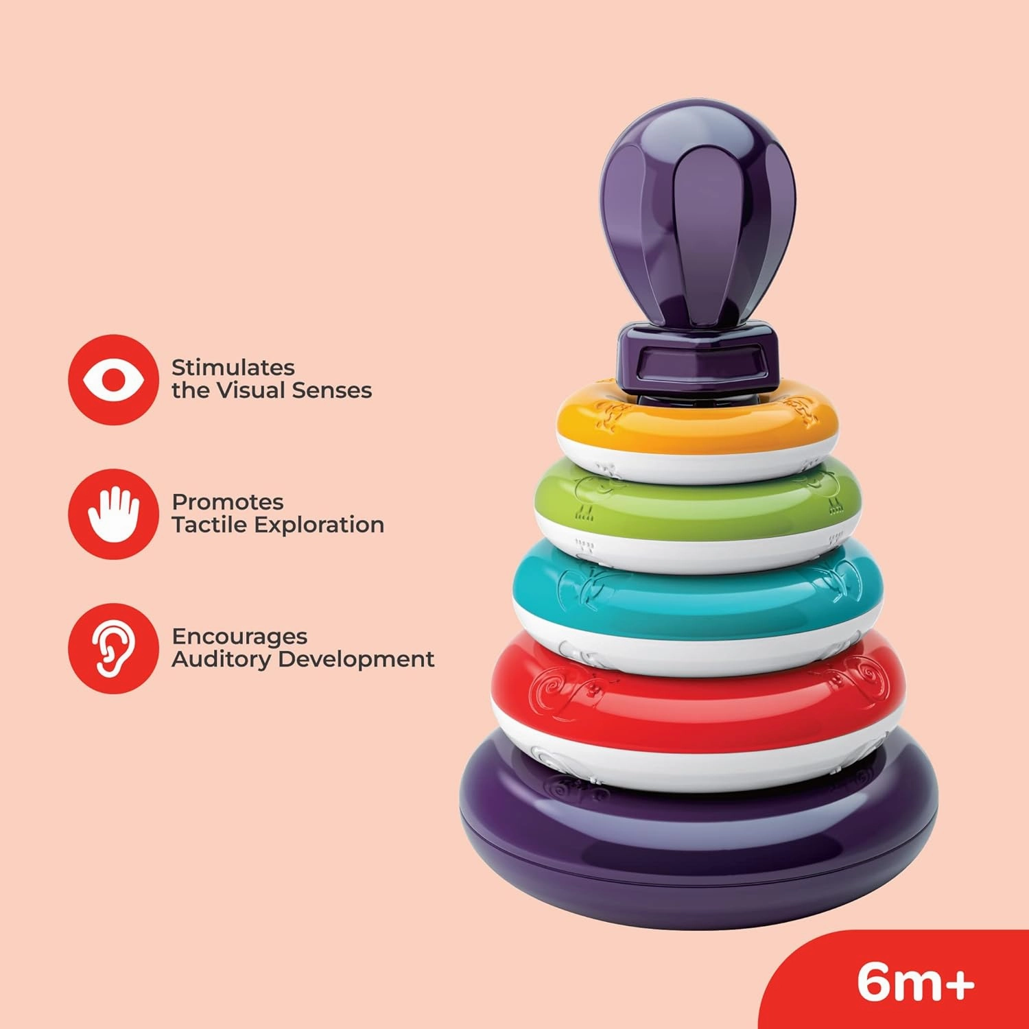 The Moon Brand Tumbler stacking rings toy