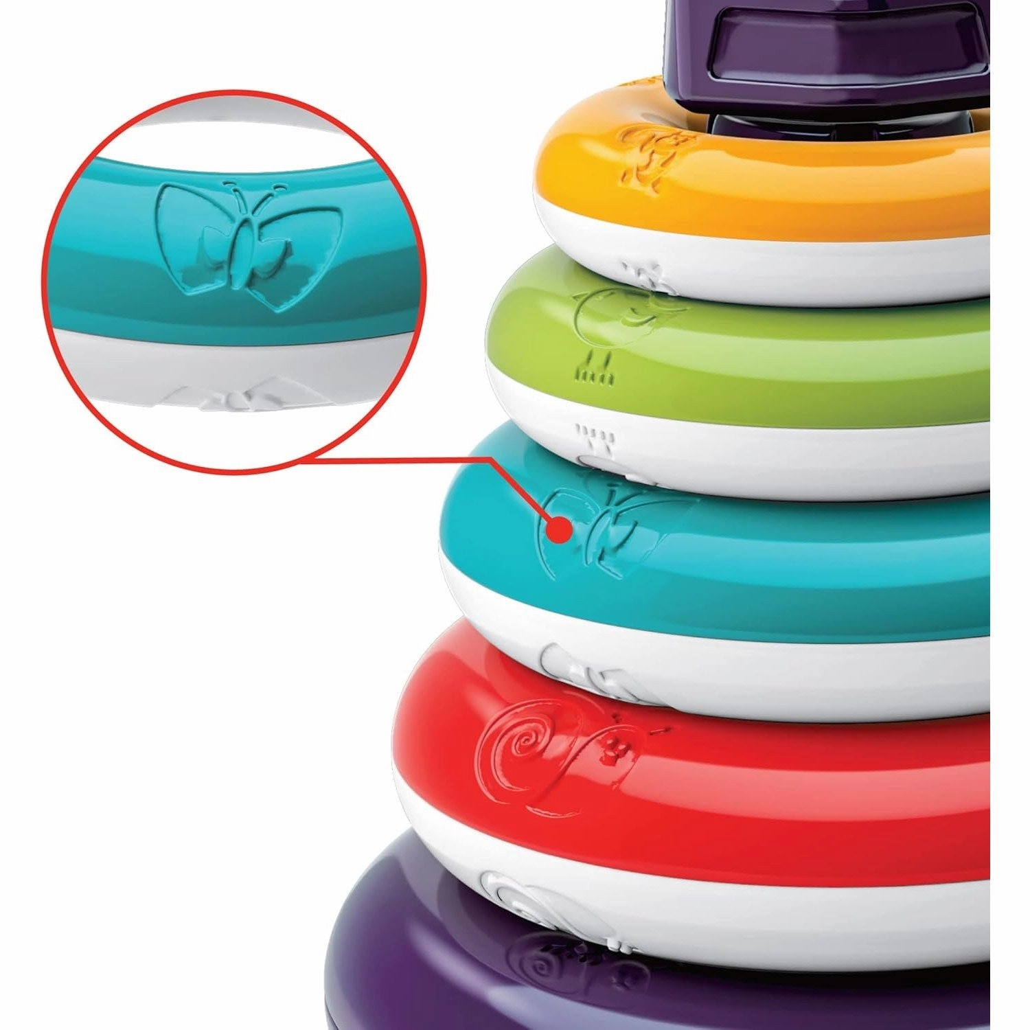 The Moon Brand Tumbler stacking rings toy