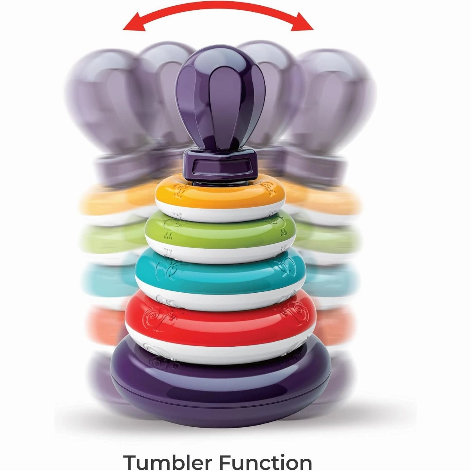 The Moon Brand Tumbler stacking rings toy
