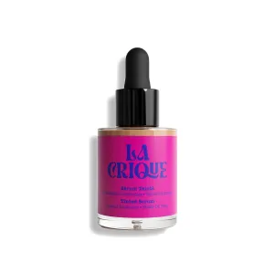 Tinted Serum - Hydrating Face Serum with Hyaluronic Acid - Skin Tint - Lightweight Foundation for Skin Glow - 99% Natural Ingredients - Vegan Makeup & Skincare - 1.0 Fl Oz – 04 Deep