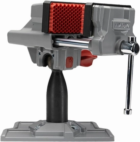 Tipton Best Gun Vise 360 with Swiveling Head Design, Non-Marring Jaw Pads, and Stainless Steel Jaws for Gunsmithing, Gun Cleaning, Scope Mounting