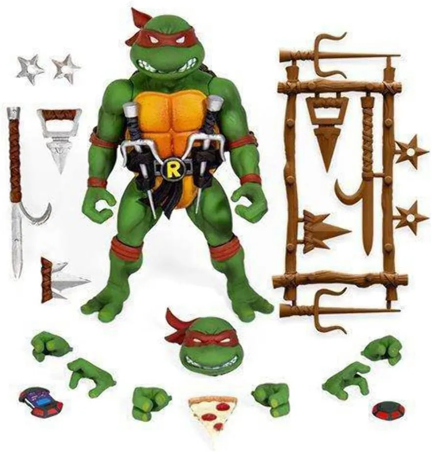 TMNT Ultimates Wave 1: Raphael Action Figure Version 2