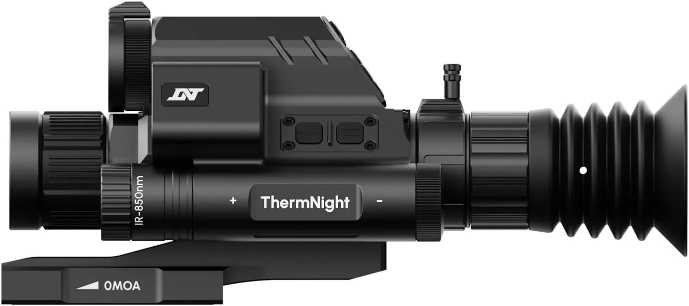 TNC635R ThermNight Thermal & Night Vision Multispectral Scope with Rangefinder and Ballistic Calculator