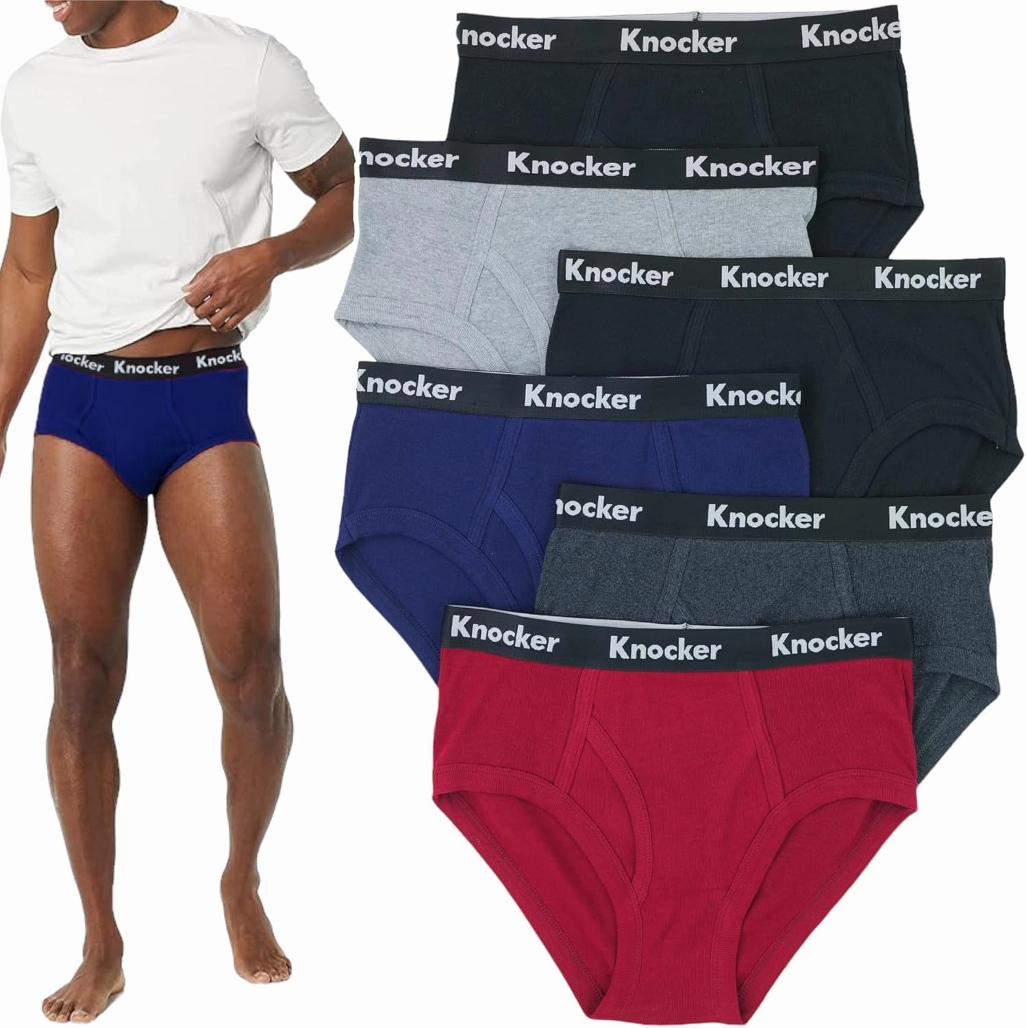 ToBeInStyle Men's Pack of Classic Brief Fit Underwear
