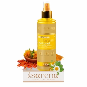 Tonico capilar Aclarante rubios y castaños Menta Hair - Vegan Natural Extracts - curcuma, azafran miel- Lotion Chamomile Hair Lightener – No Ammonia or Parabens 250ml