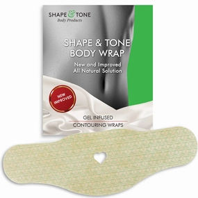 Toning Firming Body Sculpting Wrap for Definition – All Natural Anti Cellulite Wrap – Sculpting Body Applicator – New and Improved Solution for Arms, Legs, and Tummy – 10 Applicators