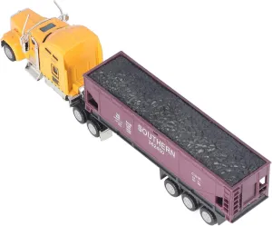 TOPINCN Kids Trucks Model, 1:65 Wear Interactive Transport Truck Model for Kids (Type 1)
