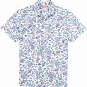 Tori Richard Aqauculture Short Sleeve Hawaiian Shirt