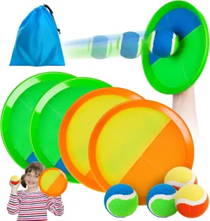 Toss and Catch Ball Game - Ideal Outdoor Beach, Pool & Yard Toy for Toddlers and Kids Ages 4, 5, 6, 7, 8 , Perfect for Boys Girls - Great Birthday Gift & Easter Basket Stuffer