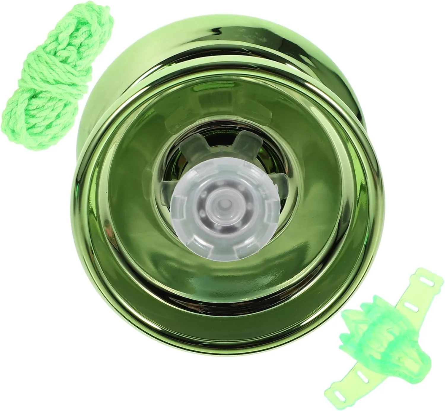 Totority 5sets Professional Unresponsive Yo-yo Metal Toys for Beginners and Experts Portable Design for Play