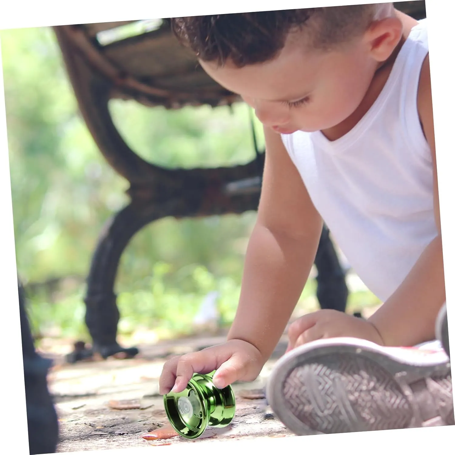 Totority 5sets Professional Unresponsive Yo-yo Metal Toys for Beginners and Experts Portable Design for Play