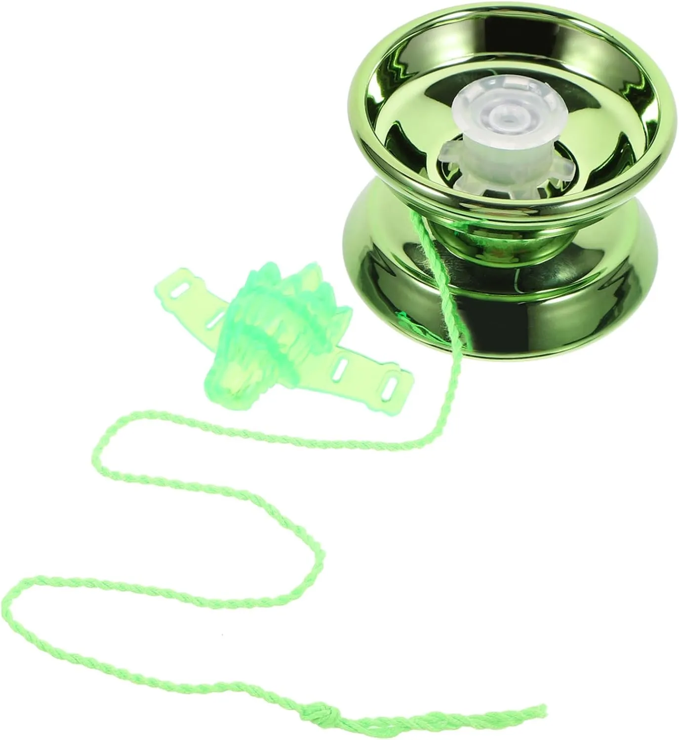 Totority 5sets Professional Unresponsive Yo-yo Metal Toys for Beginners and Experts Portable Design for Play