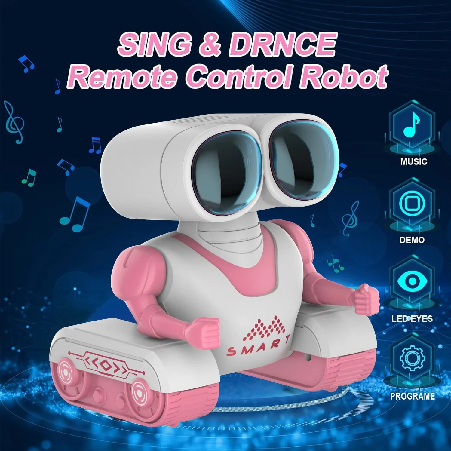 Toys,Programmable Walking Special promotion Ages RC 3-8,Interactive for & Kids Learning Toddlers Dancing with Aursear Robot Toys Singing Efficient communication Robot Smart