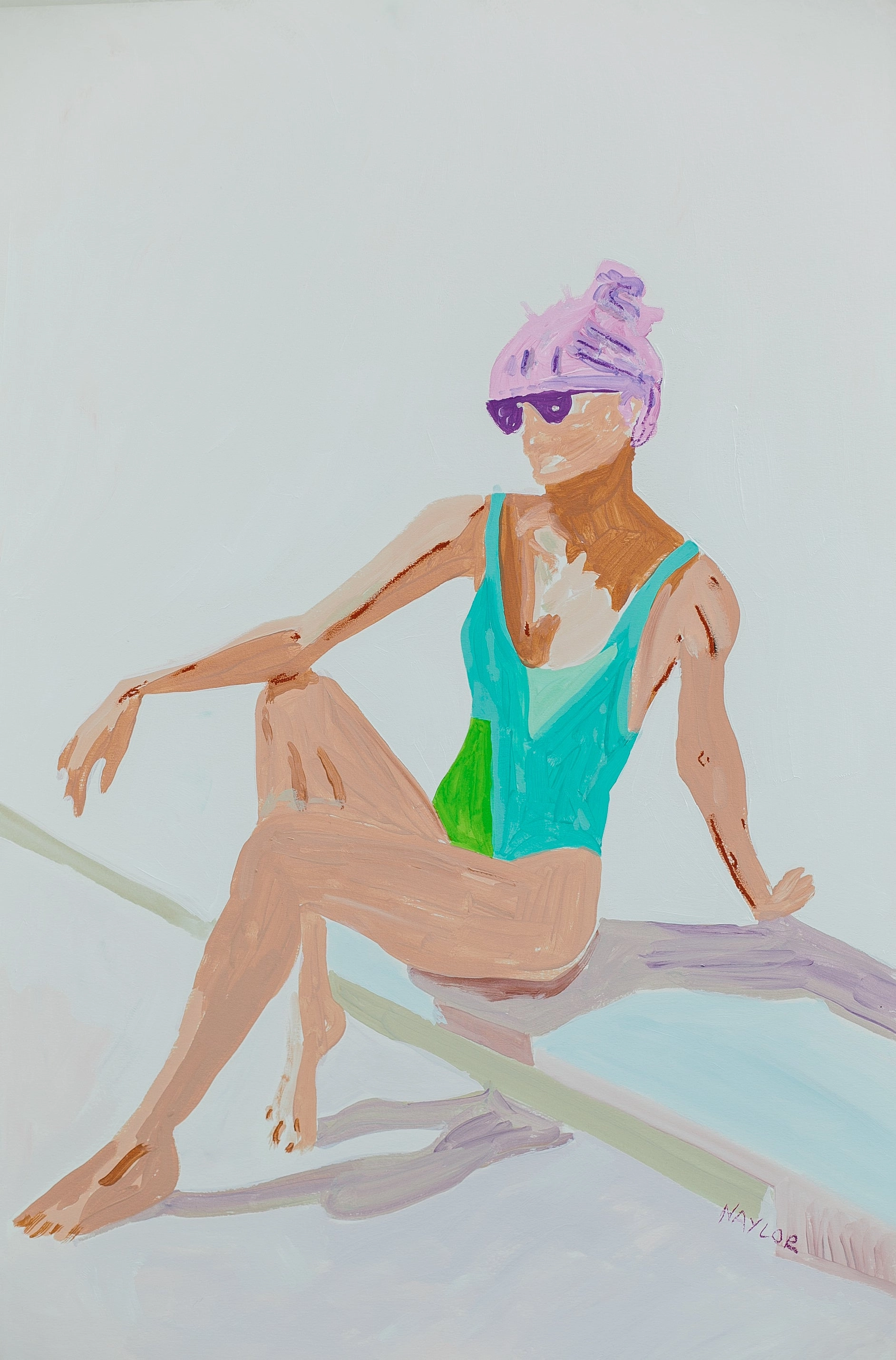 Turquoise Figure