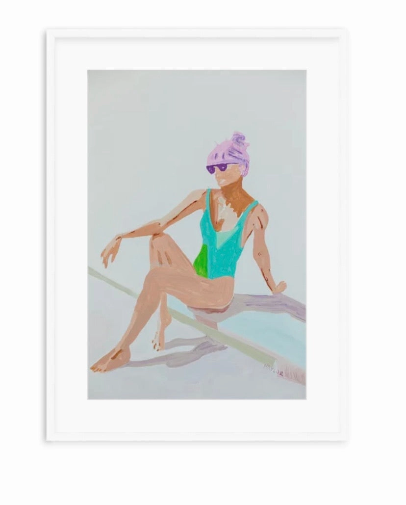 Turquoise Figure