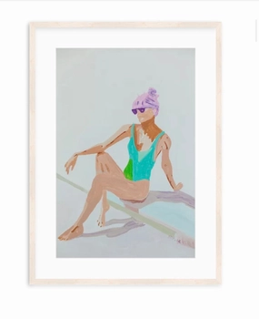 Turquoise Figure
