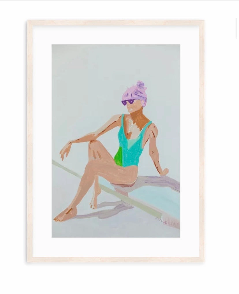 Turquoise Figure