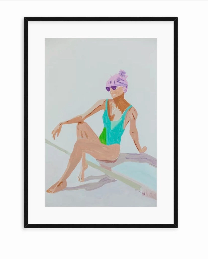 Turquoise Figure